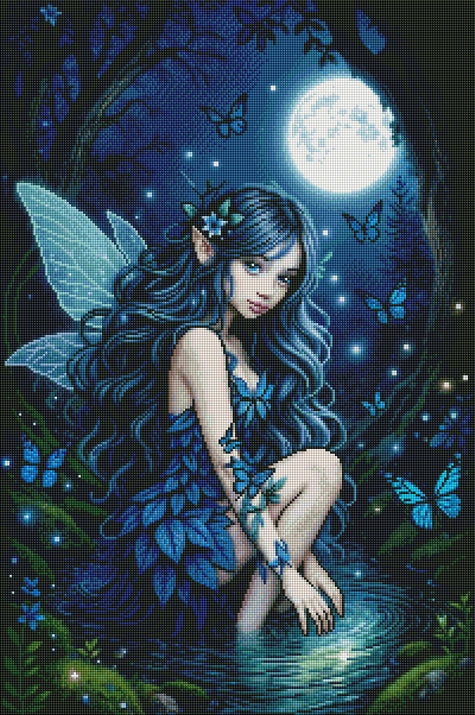 Faerie of the Tidal Glade by Laura Peres (Hand Rendered)