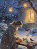Feed the Birds by Rowan Lewgalon Ai Art