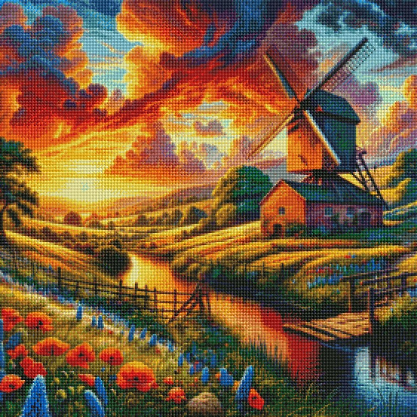 Fields of the Golden Sky by Sandrietta