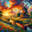 Fields of the Golden Sky by Sandrietta