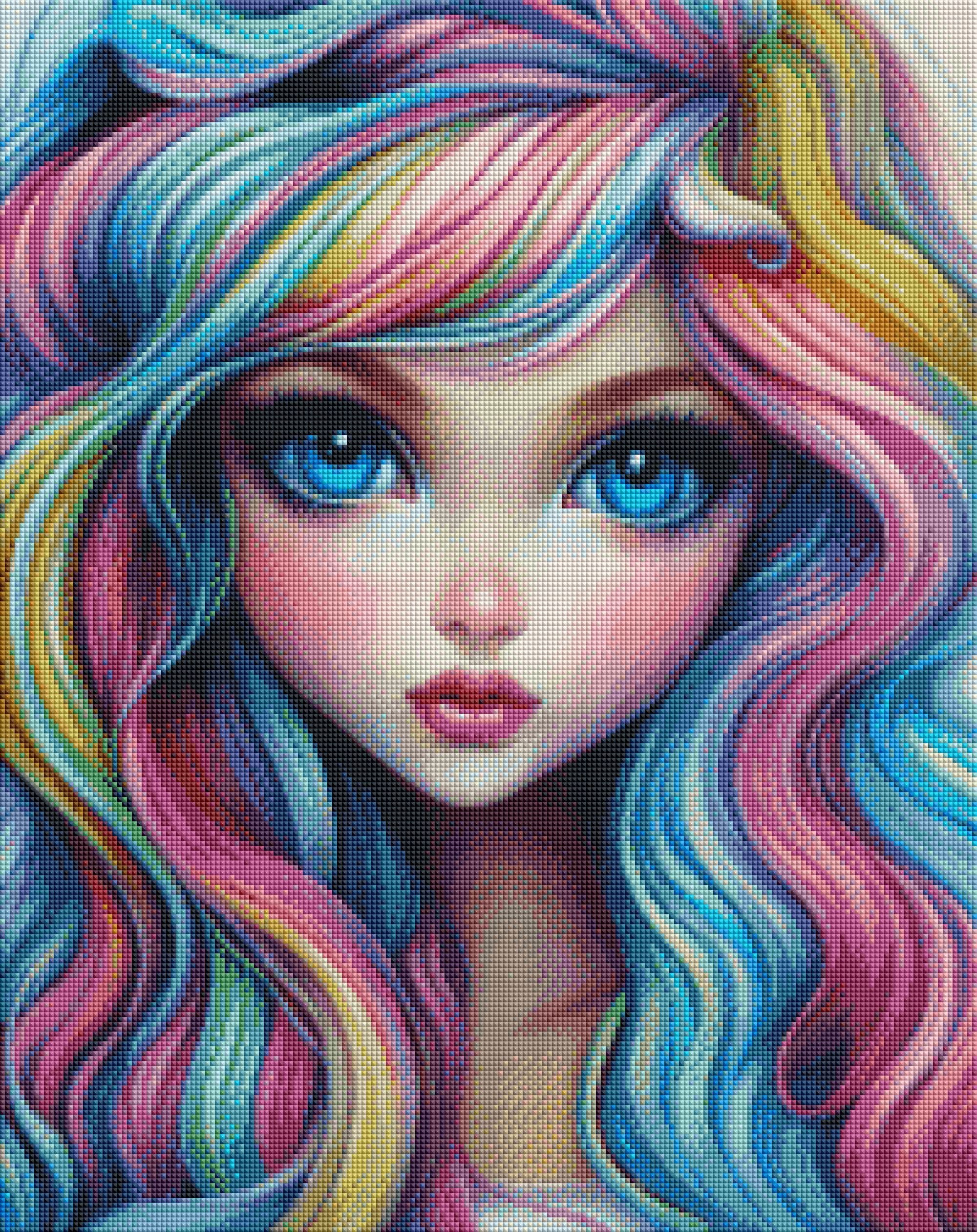 Fierce Gaze by Cocomarshmallow Art