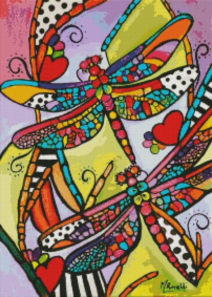 Flight Of The Dragonflies by Mariella Rinaldi