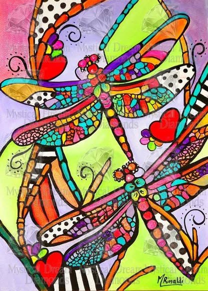 Flight Of The Dragonflies by Mariella Rinaldi