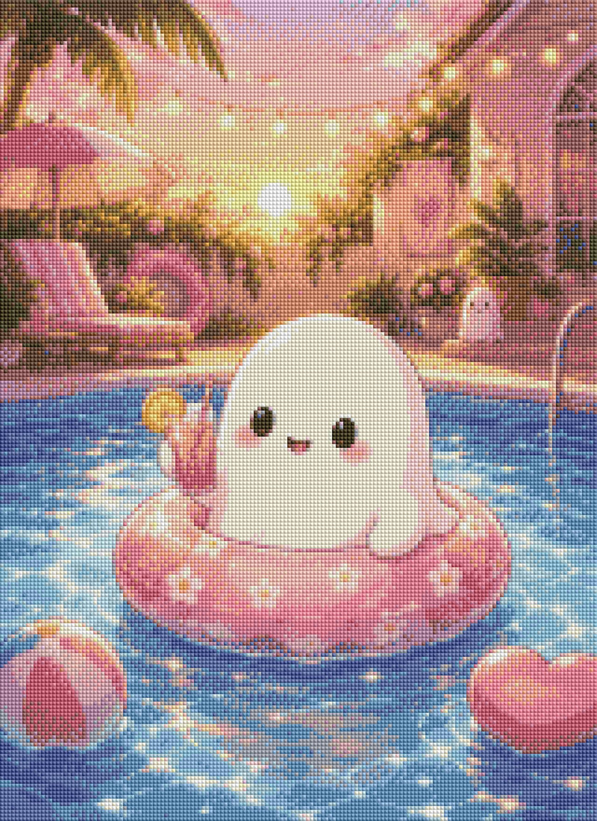 Floating Through Summer by Sakura