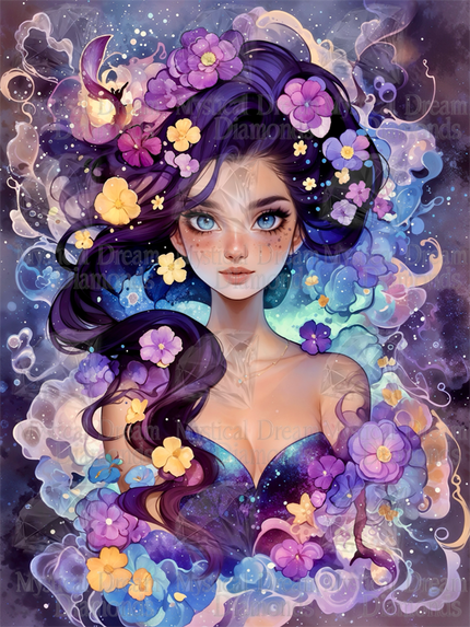 Floraverse Nebula by Miss Ai. Princess