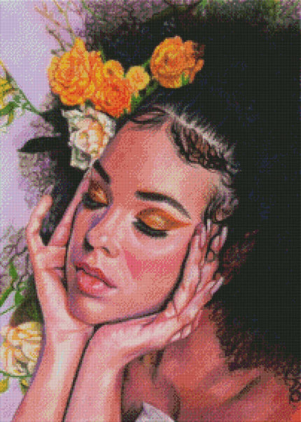Flowers in Her Hair by Katerina