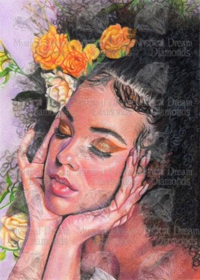 Flowers in Her Hair by Katerina
