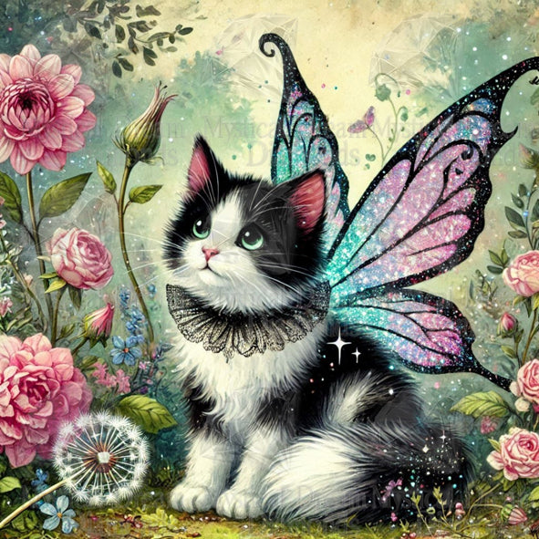 Flutterpaws by Dreamy Witch Diamond Painting Kit | MDD – MDD - Where ...