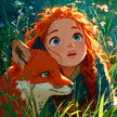Foxfire Friendship by Travis Gets Creative