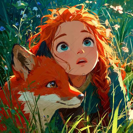 Foxfire Friendship by Travis Gets Creative