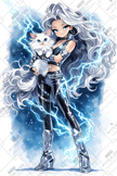 Frost And Thunder by Cocomarshmallow Art