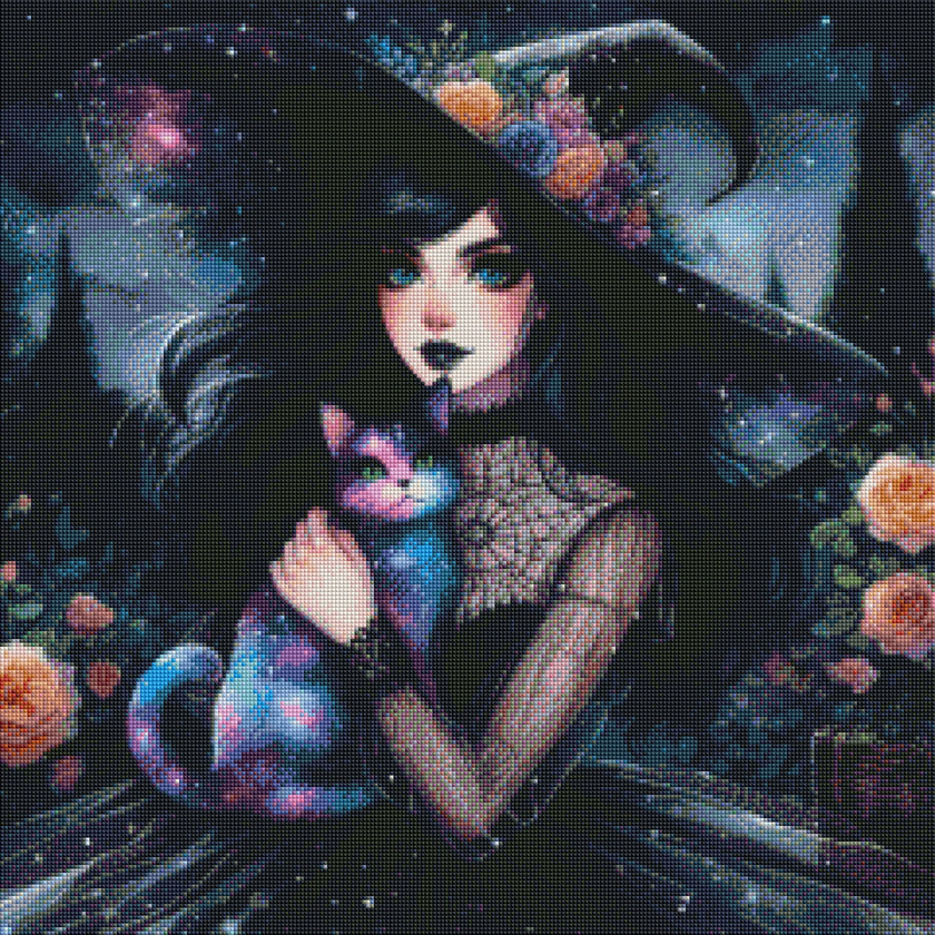 Galactic Cat by Dreamy Witch