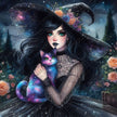 Galactic Cat by Dreamy Witch