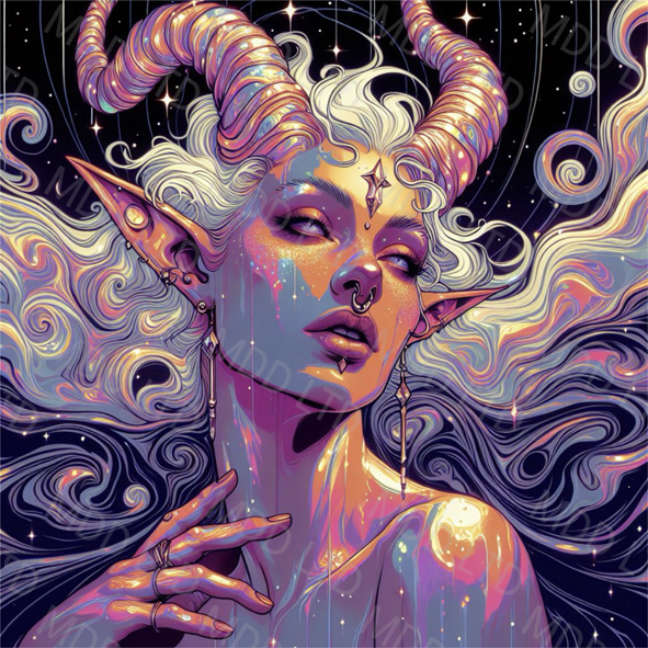 Galaxy Kissed by Ai. Duchess