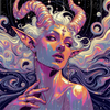 Galaxy Kissed by Ai. Duchess