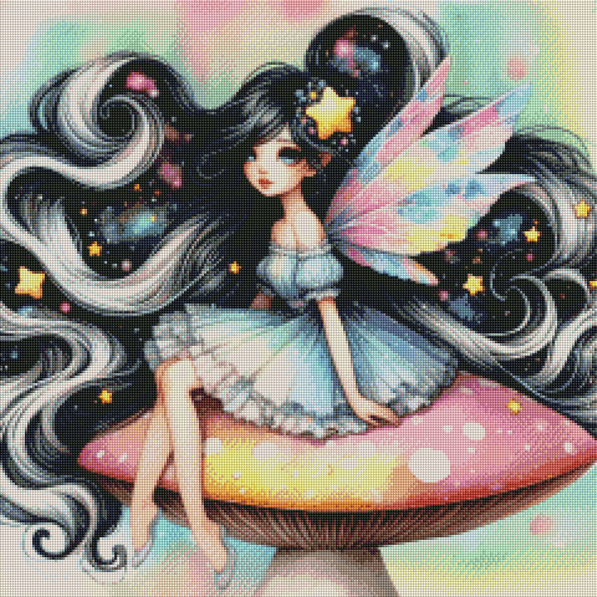 Galaxy Fairy by Cocomarshmallow Art