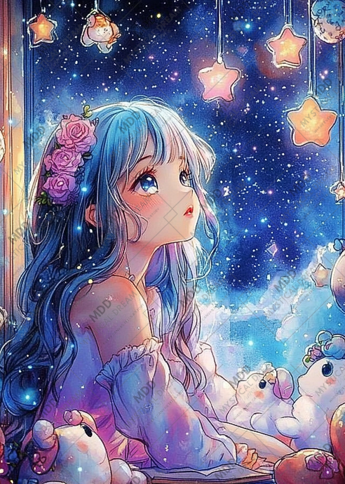 Galaxy Window Stargazer by Sakura