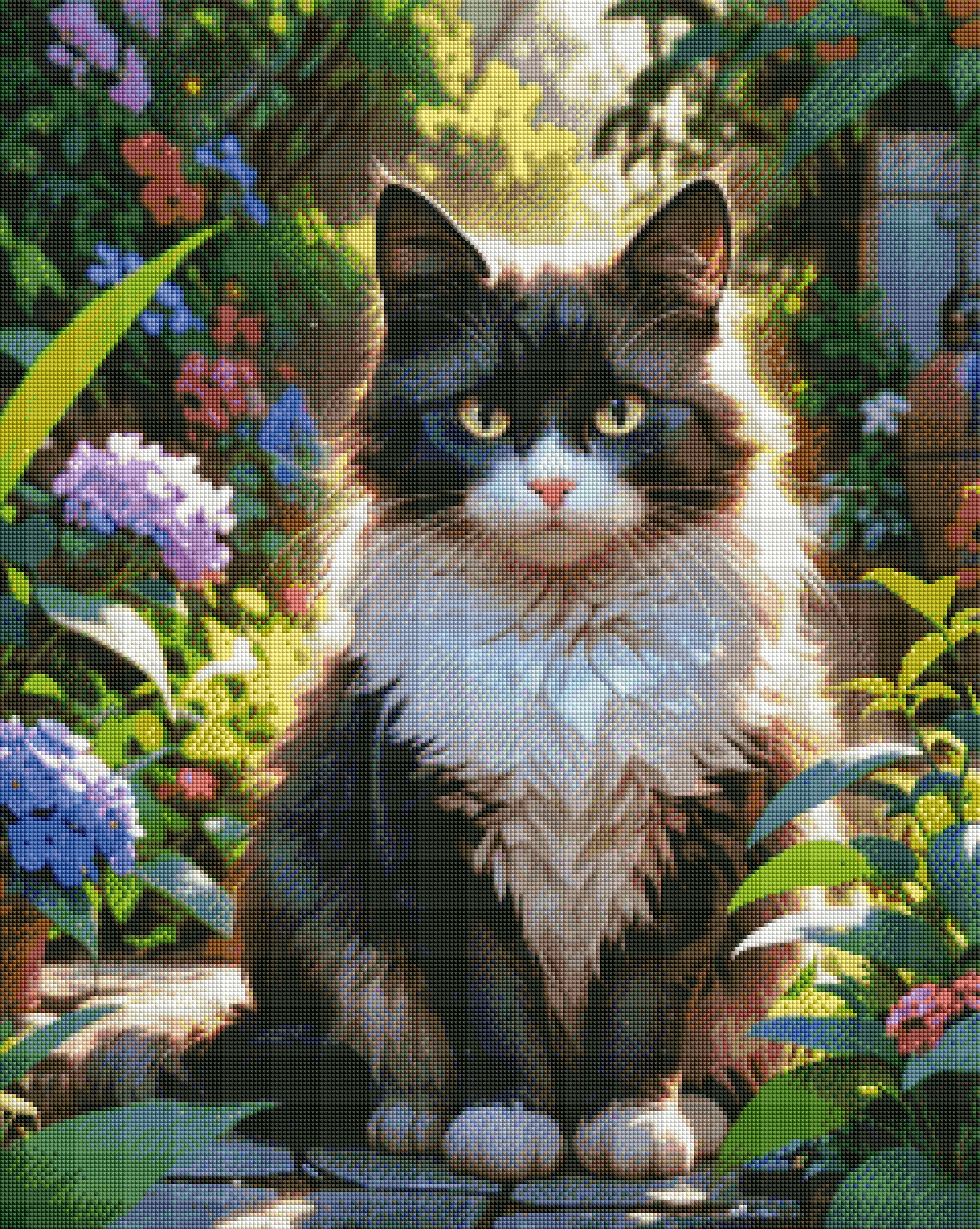 Garden Watcher by Rowan Lewgalon Ai Art