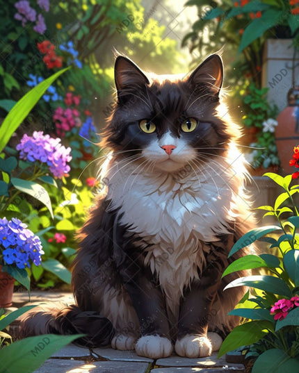 Garden Watcher by Rowan Lewgalon Ai Art