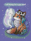 Ghost Fox by Galaxy Rain (Hand Rendered)