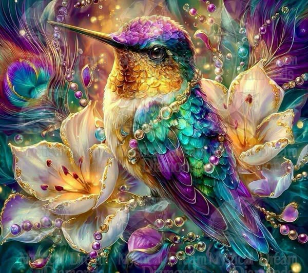 Gilded Songbird by Sandrietta