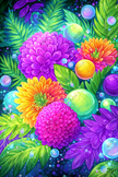 Glow Garden by Cocomarshmallow Art