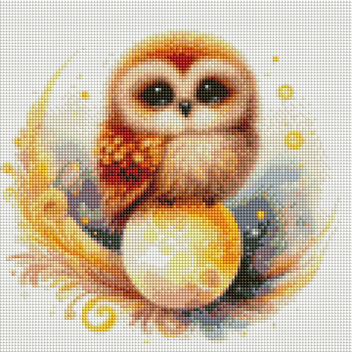 Golden Moon Lullaby by Cocomarshmallow Art