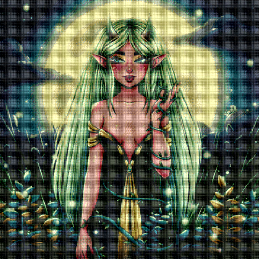 Grass Elf by Yaroslava