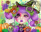 Halloween Hannah by Sheena Pike (Hand Rendered)