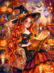 Halloween Storybook by Dreamy Witch (Hand Rendered)