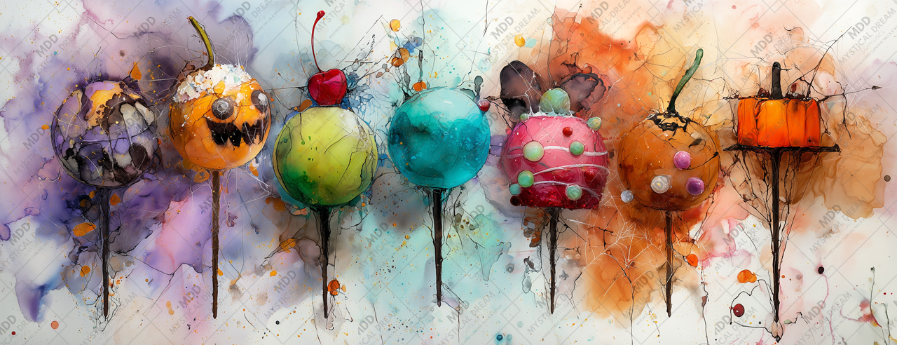 Halloween Treats by Cocomarshmallow Art
