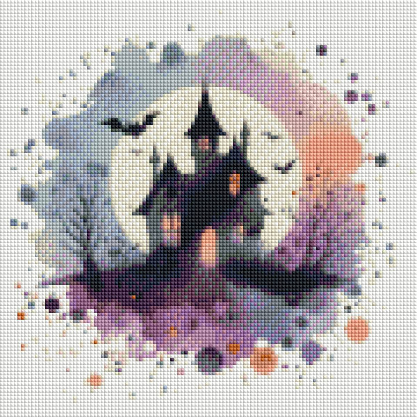 Haunted House by Cocomarshmallow Art