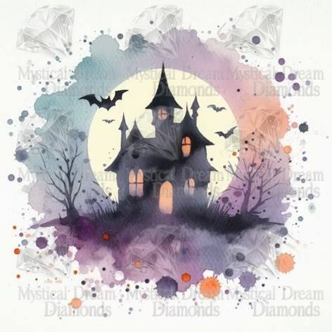 Haunted House by Cocomarshmallow Art
