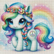 Hippie Heart by Cocomarshmallow Art