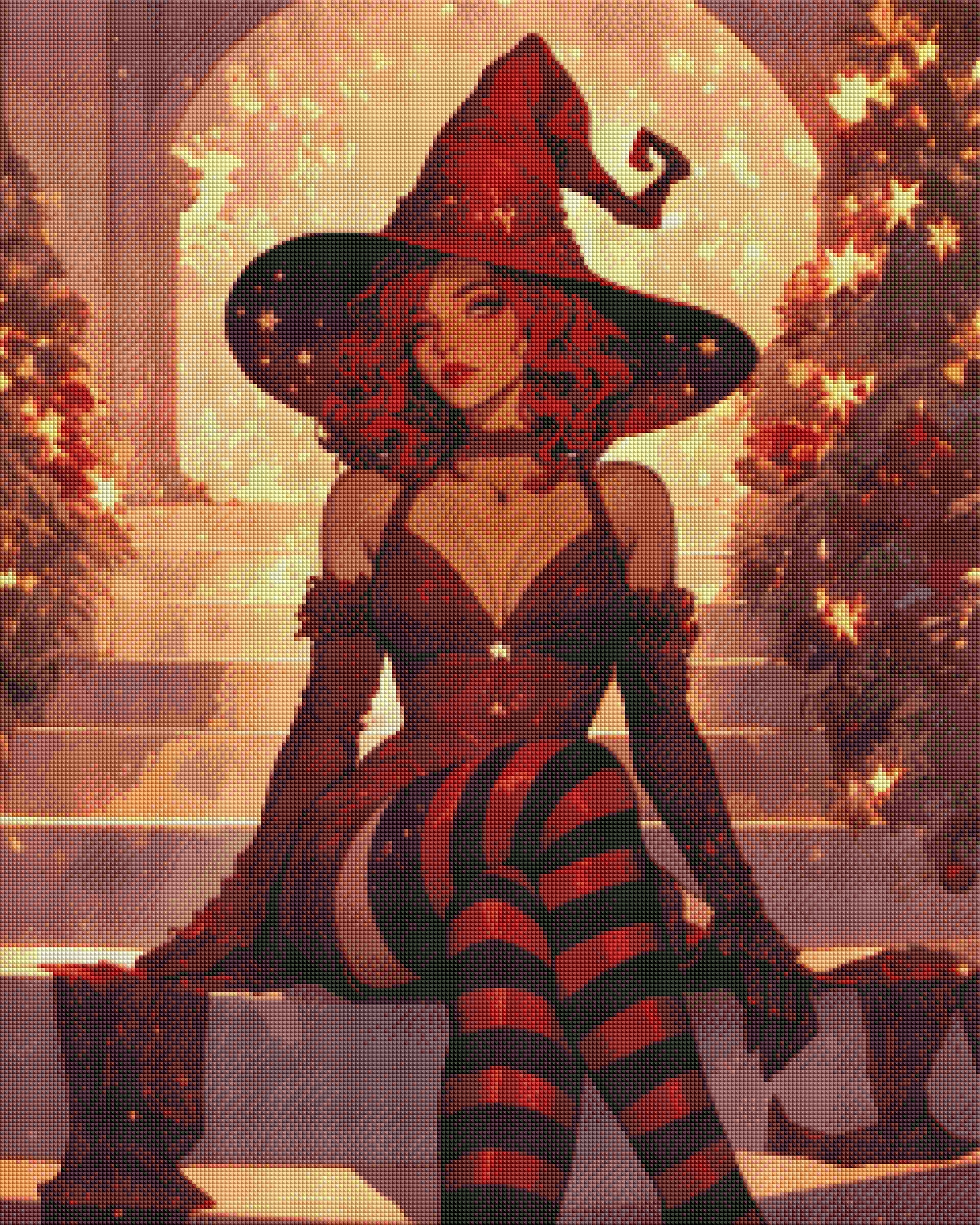 Hollyflare Sorceress by Myst.Does.Ai