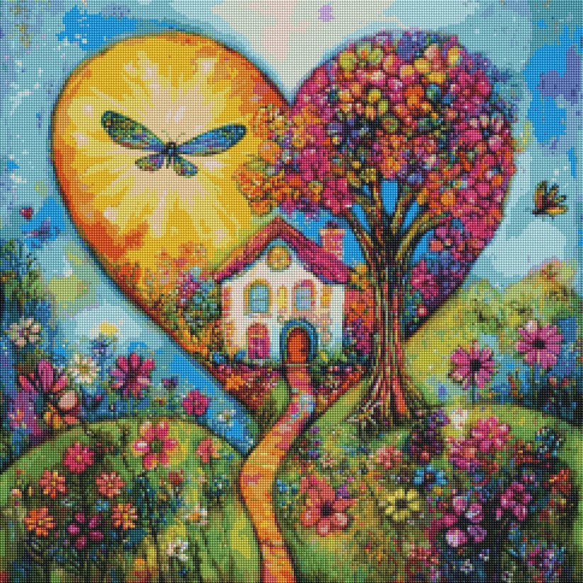 Home is Where the Heart is by Cocomarshmallow Art