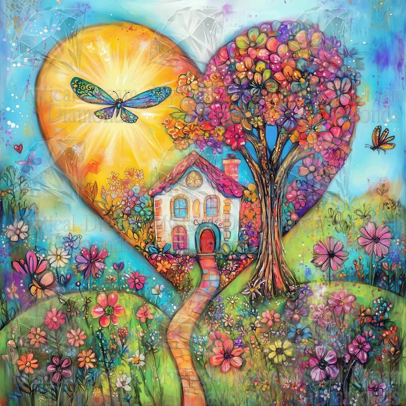 Home is Where the Heart is by Cocomarshmallow Art