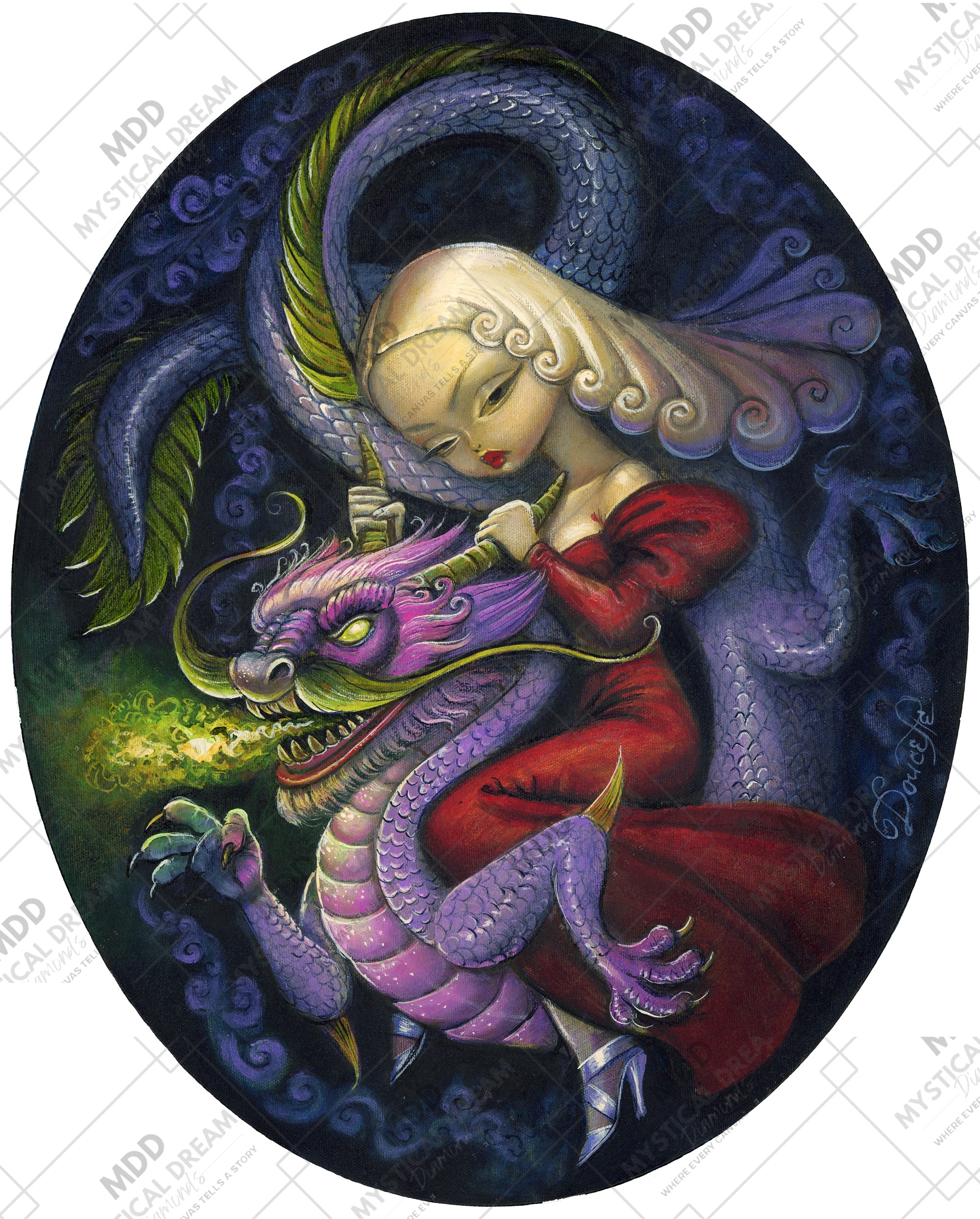 Horns of Plenty by Bob Doucette (Hand Rendered)