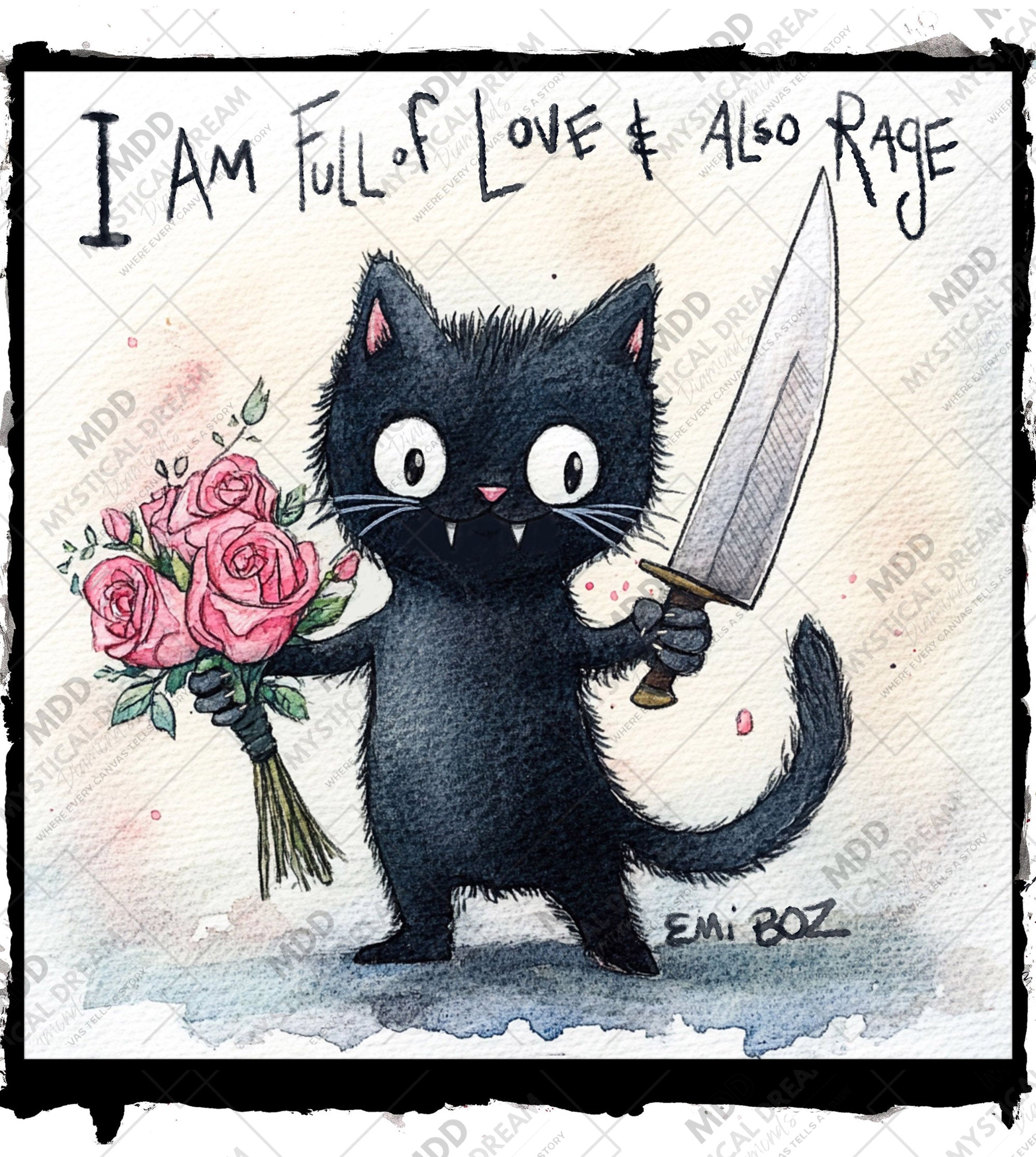 I am Full of Love & Also Rage by Emi Boz