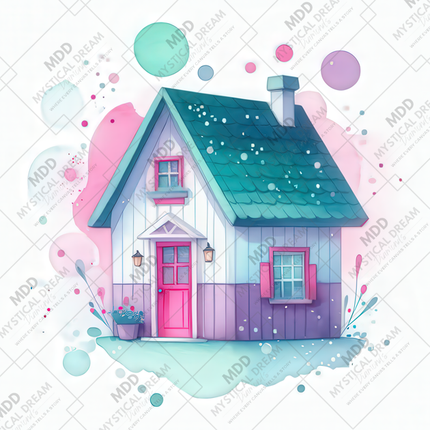 Joyful Dwelling by Cocomarshmallow Art