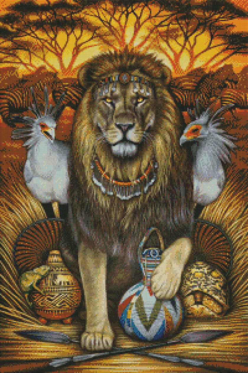 Kingdom of the Savanna Warrior by Nathan Miller