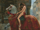 Lady Godiva by John Collier (Hand Rendered)