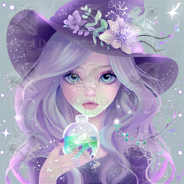 Lilac Moon by Cocomarshmallow Art