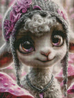 Little Lamb in Bloom by Sandrietta