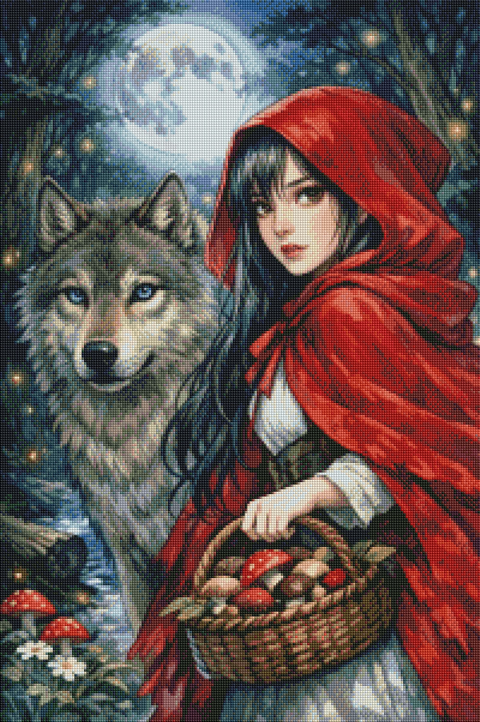 Little Red Riding Hood & Her Magical Wolf by Laura Peres