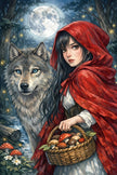 Little Red Riding Hood & Her Magical Wolf by Laura Peres