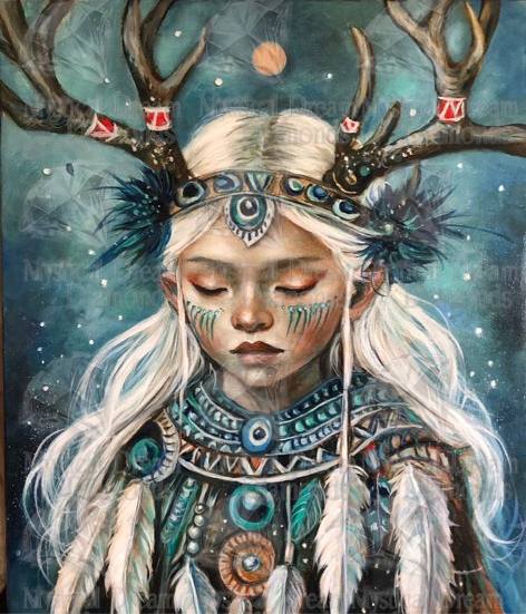 Little Skadi by Ingrid Tusell