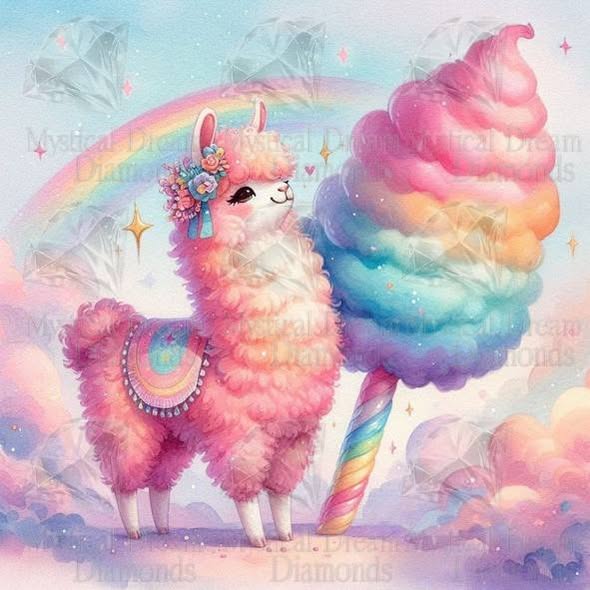 Llamazing Sweetness by Cocomarshmallow Art