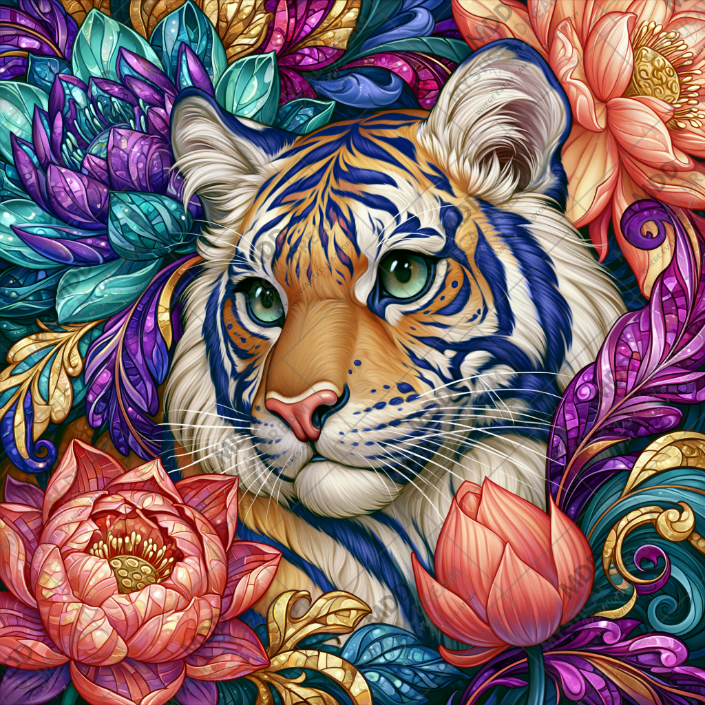 Lotus Majesty by Finira (Hand Rendered)