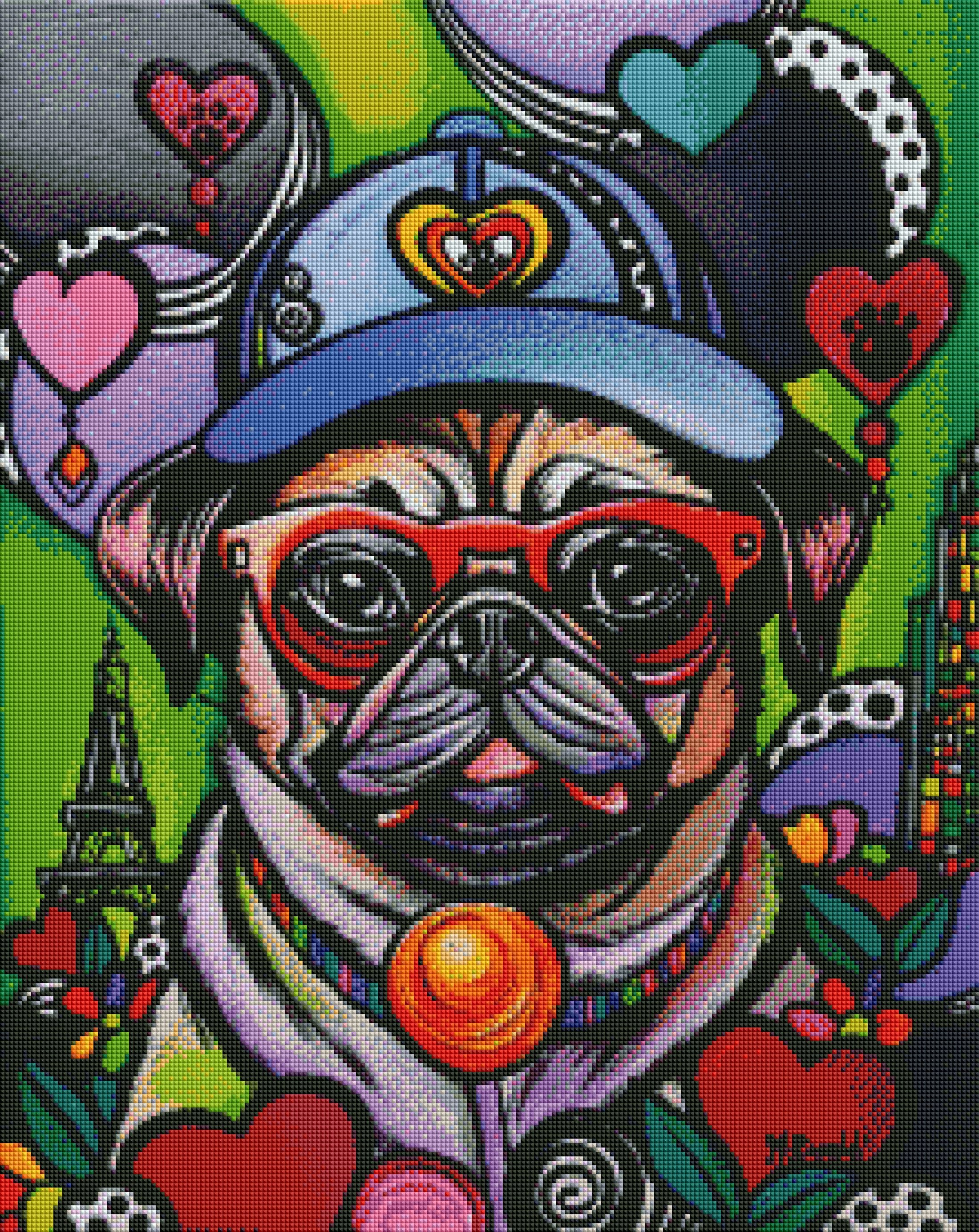 Love You, Pug Much by Mariella Rinaldi